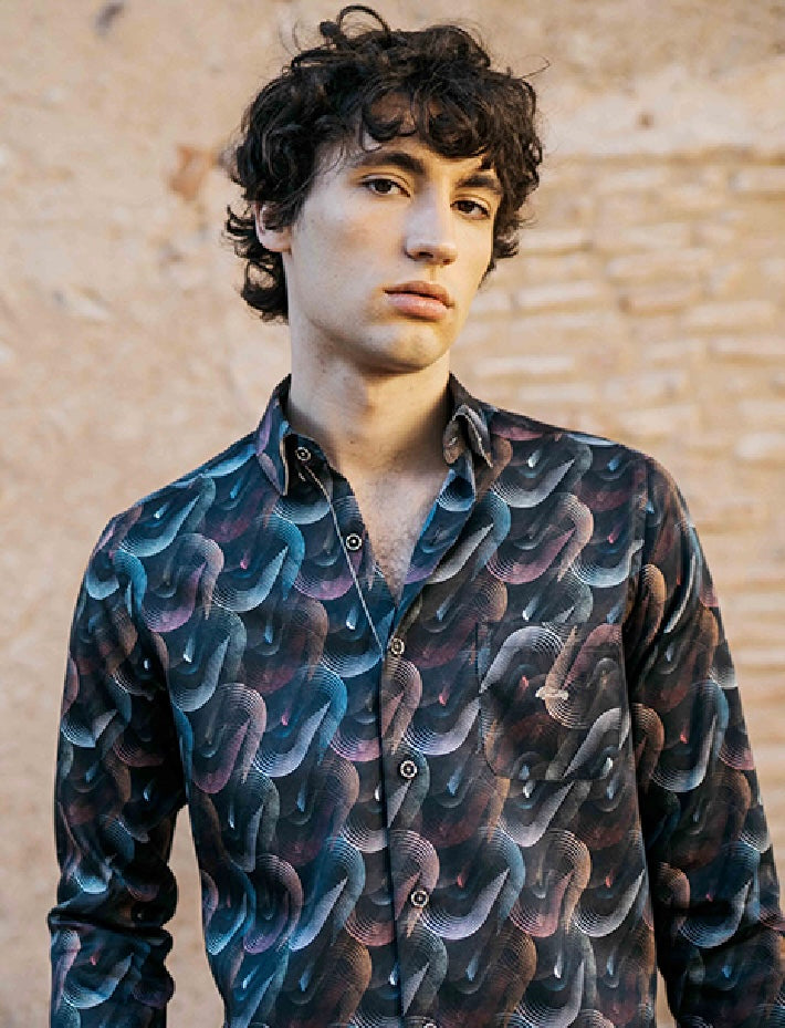Dario Beltran Algodon Green Plain Polo main image 1