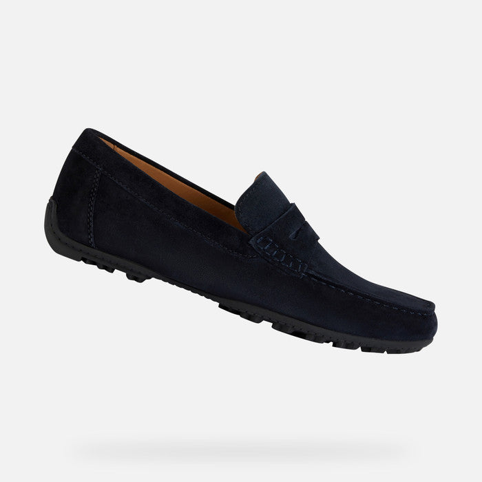 New Geox Navy Blue Driving Shoe
