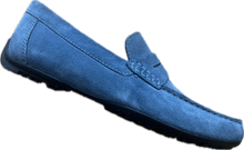 Load image into Gallery viewer, New Geox Denim Blue Driving Shoe

