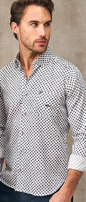 New Dario Beltran Insect Print Long Sleeve Shirt