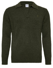 Load image into Gallery viewer, New R2 Amsterdam Green Polo Style Knitwear
