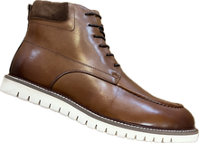 Load image into Gallery viewer, New Sergio Duletti Brown Zip Up Boot
