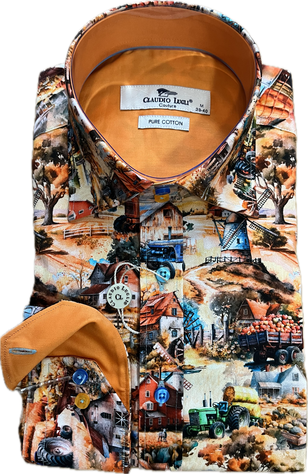 New Claudio Lugli Farm Tractor Shirt
