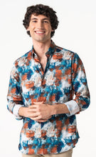 Load image into Gallery viewer, New Season Dario Beltran Abstract Print Long Sleeve Shirt
