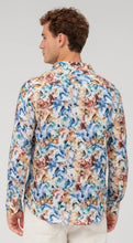 Load image into Gallery viewer, New Olymp Long Sleeve Linen Pattern Shirt
