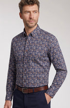 Load image into Gallery viewer, New Giordano long sleeve gothic key print shirt
