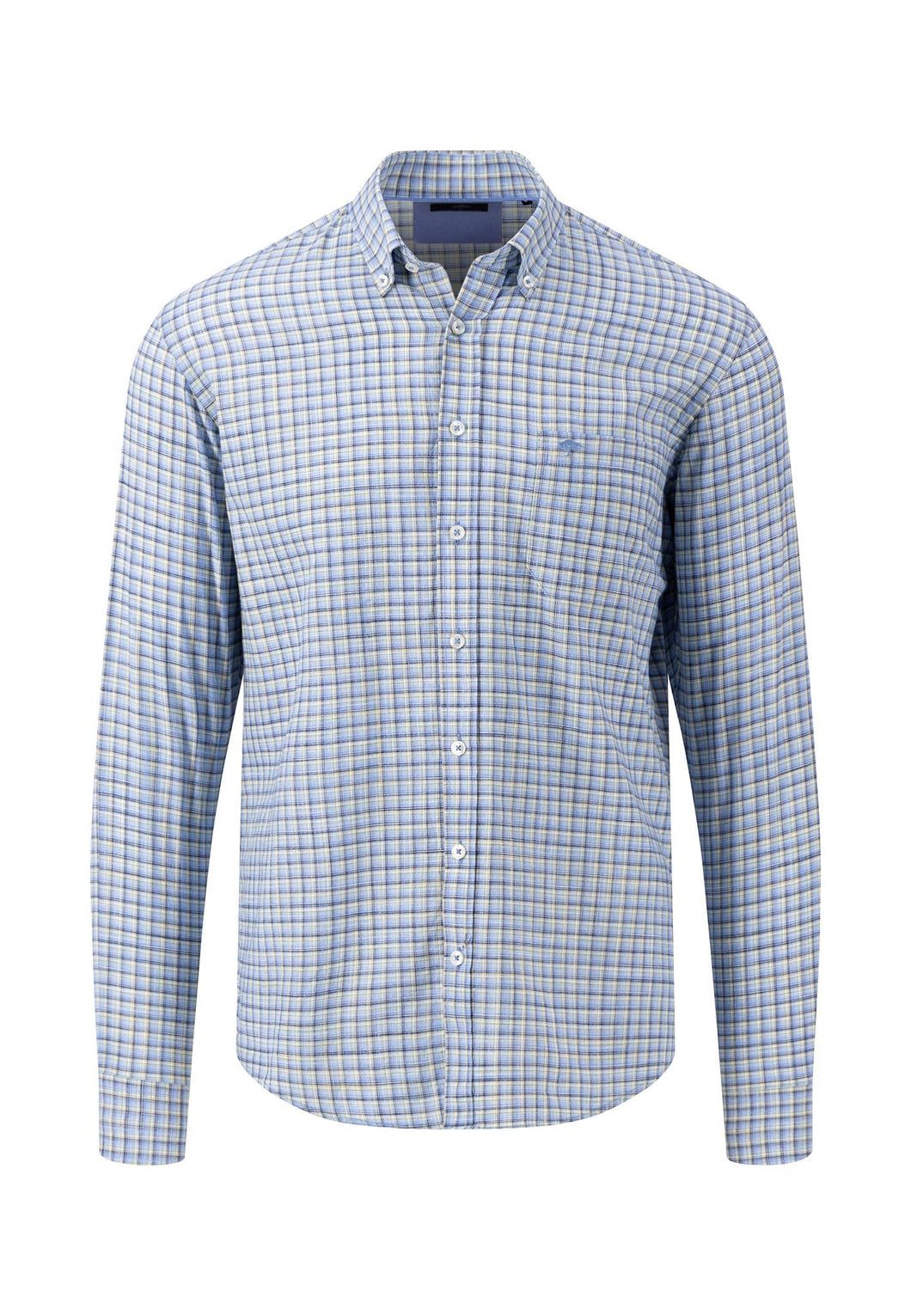 New Fynch Hatton Multi Stripe Long Sleeve Shirt