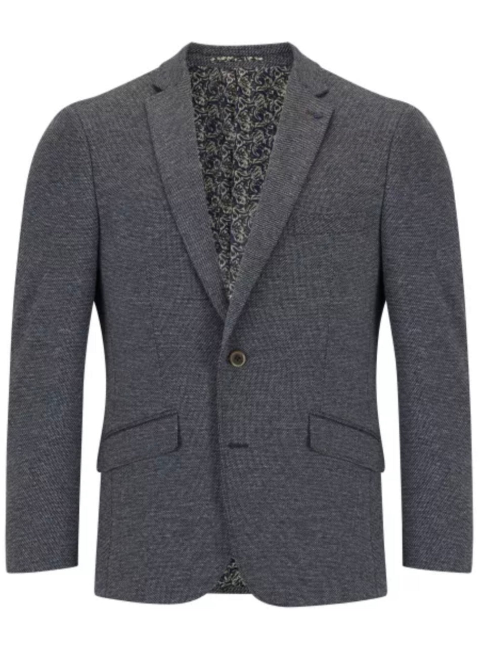 DG's Grey Wool Slim Fit Jacket