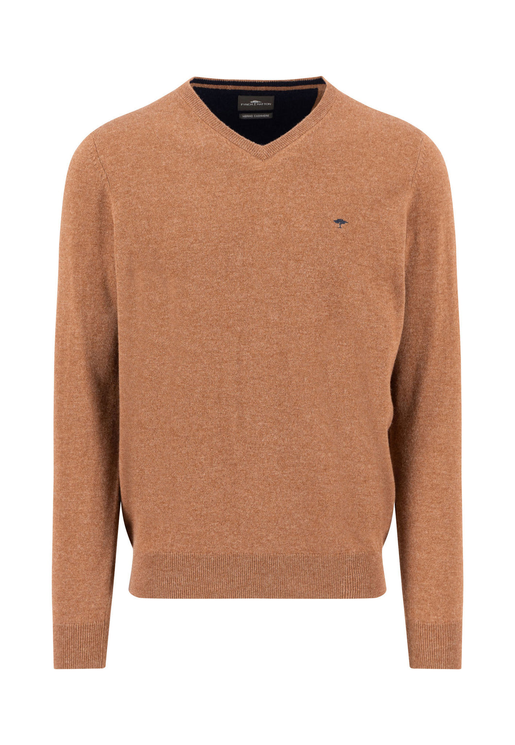 New Fynch Hatton Cashmere Merino Hazel V Neck Sweater