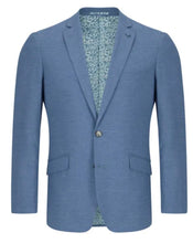 Load image into Gallery viewer, DG's Summer Blue Linen Mix Blazer
