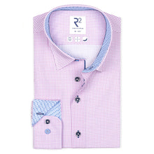 Load image into Gallery viewer, New R2 Amsterdam Light Pink Check Shirt
