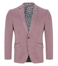 Load image into Gallery viewer, DG's Bordeaux Mix Pattern Jersey Jacket

