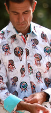 Load image into Gallery viewer, New Claudio Lugli White Dartboard Shirt
