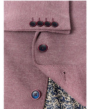 Load image into Gallery viewer, DG's Bordeaux Mix Pattern Jersey Jacket
