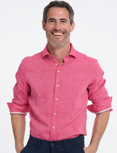 Load image into Gallery viewer, New R2 Amsterdam Strong Pink Linen Shirt
