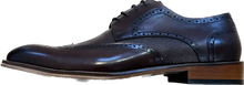 Load image into Gallery viewer, Sergio Duletti Brown Two Tone Shoe
