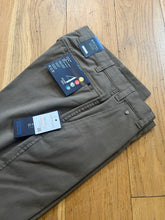 Load image into Gallery viewer, Bruhl Taupe Mover Cotton chino trouser
