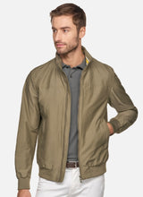 Load image into Gallery viewer, New Geox Khaki Light Weight Bomber Jacket
