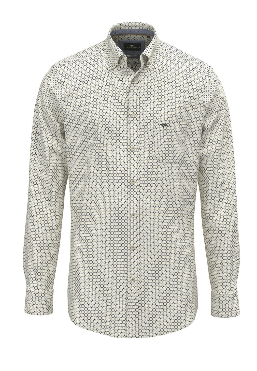 New Season Fynch Hatton Tree Print Long Sleeve Shirt