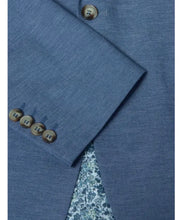 Load image into Gallery viewer, DG's Summer Blue Linen Mix Blazer

