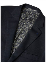 Load image into Gallery viewer, DG&#39;s Navy Wool Check Jacket

