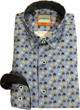 Load image into Gallery viewer, New Season Dario Beltran Vespa Print Long Sleeve Shirt
